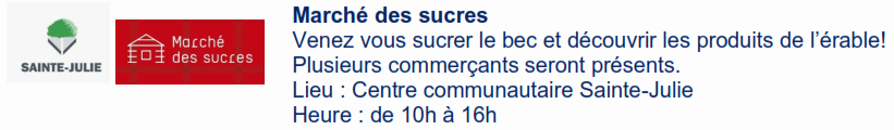 Marché des sucres