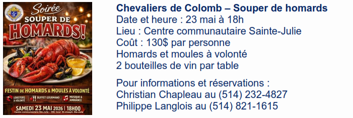 Soirée homards