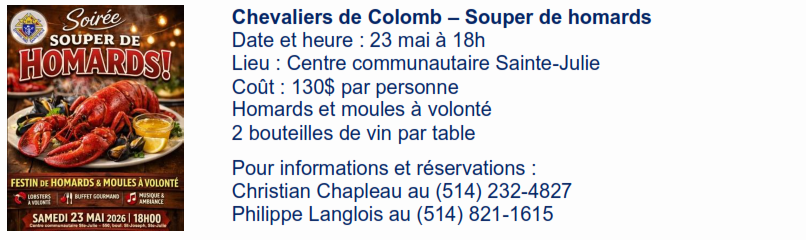 Souper de homards